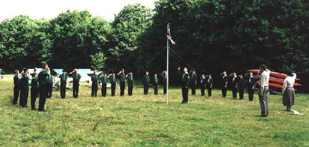 Summer Camp 2000 flagbreak