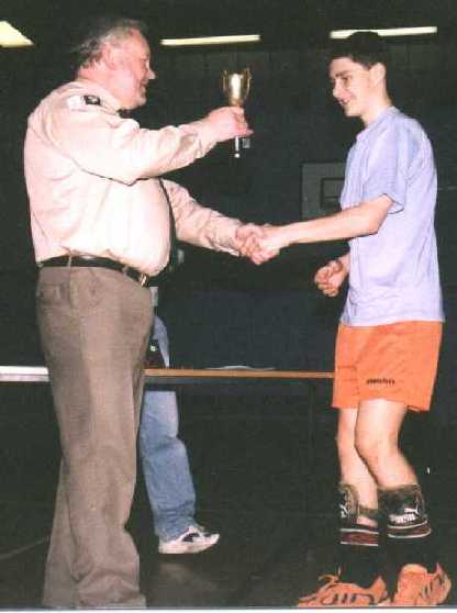 James collects trophy