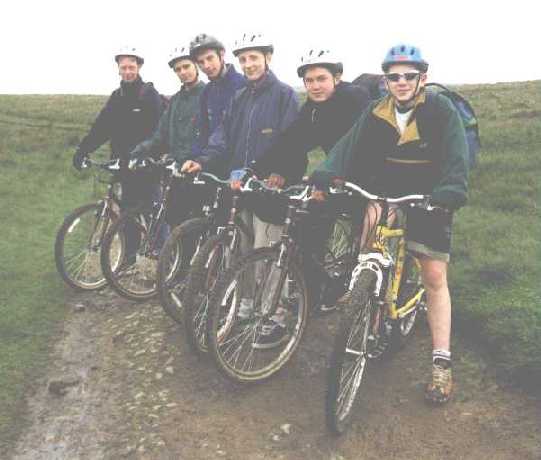 Mountain Biking action