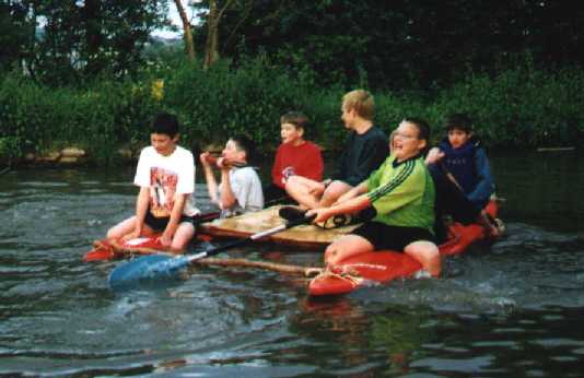 Kestrels afloat ... just ...